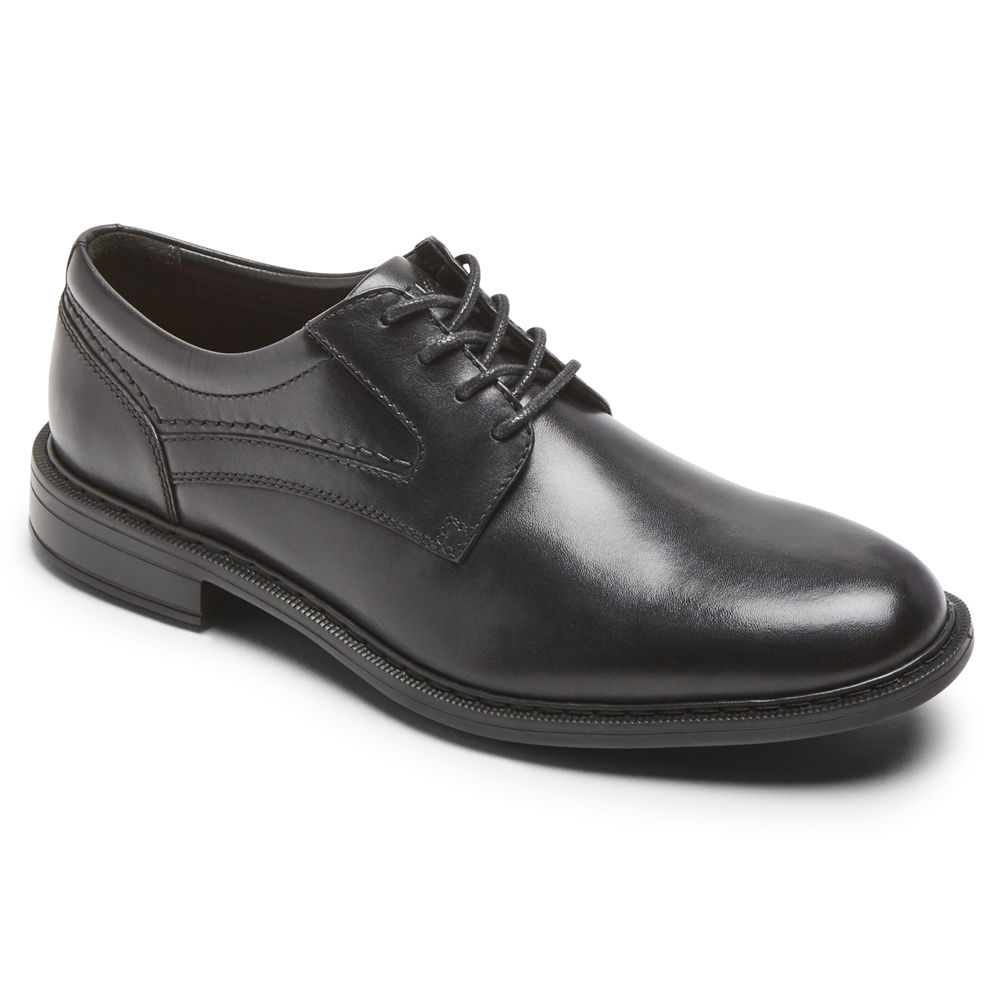 Oxfords Rockport Hombre Mexico - Tanner Plain Toe Negros - CJPXI3124